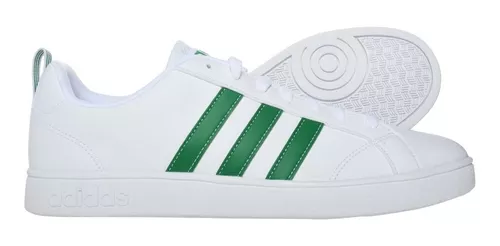 Tenis Hombre Blanco Verde Vs Advantage D97609 Envío gratis