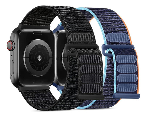 Juego De Correas Para Apple Watch Iwatch Series 8 Ultra Nylo