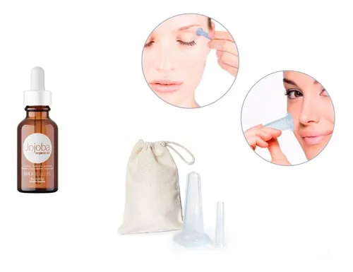 Ventosas Faciales+aceite Jojoba Mejora Apariencia Cicatrices