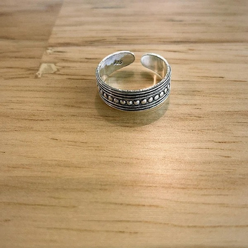 1x Anillo Midi Puntos Mantra Plata 925 Envío Todo Chile