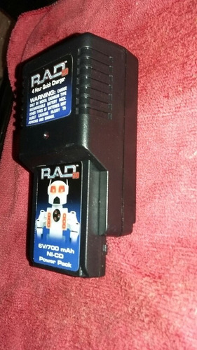 Imagen 3 de 6 de Pila Y Cargador Para Carros A Control Remoto De 6 Voltios