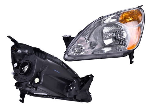 Faro Izq Honda Cr-v 02-04 Depo