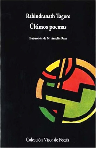 Ultimos Poemas - Rabindranath Tagore - Libro - Envio En Dia