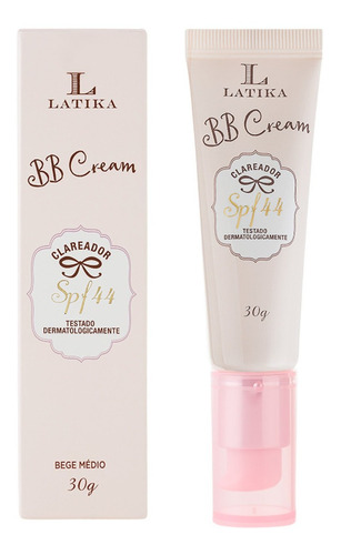 Bb Cream Latika Bege Médio Fps 44 Clareador