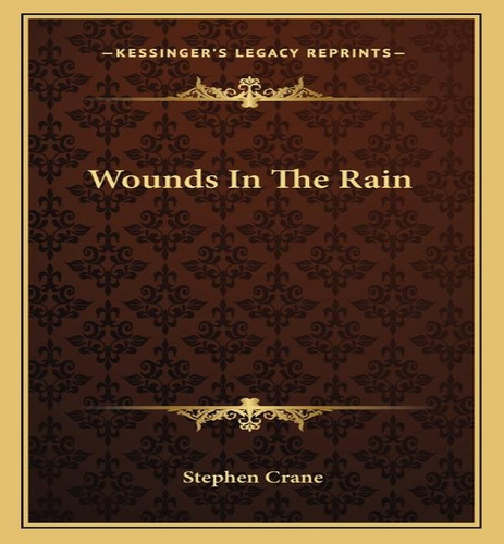 Libro Wounds In The Rain - Crane, Stephen