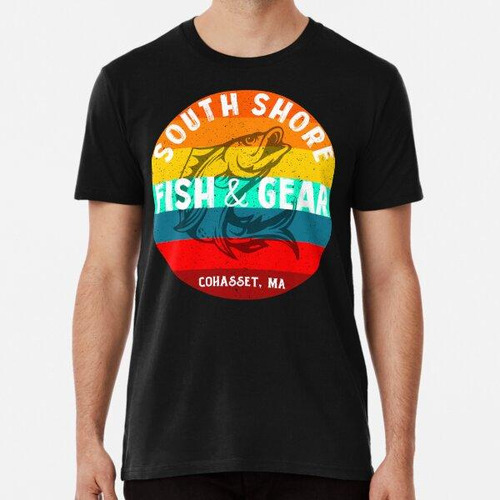 Remera Camiseta Vintage Fish & Gear Cohasset Ma Retro Outdoo