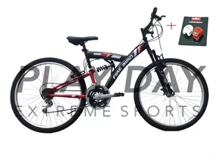 Bicicleta Mountain Bike Firebird Doble Suspension Rodado 26