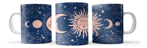 Taza De Cerámica Astrología Full Color Ideal Regalo Art As 7