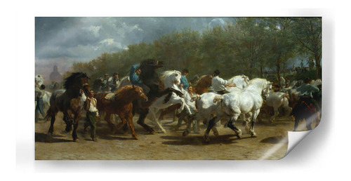 Poster - Feria De Caballos, Rosa Bonheur 120x60