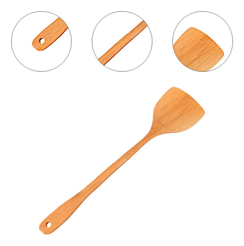 Pala De Madera Para Cocinar, Cuchara De Cocina, Accesorios