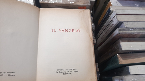 Il Vangelo Societa Del Vangelo