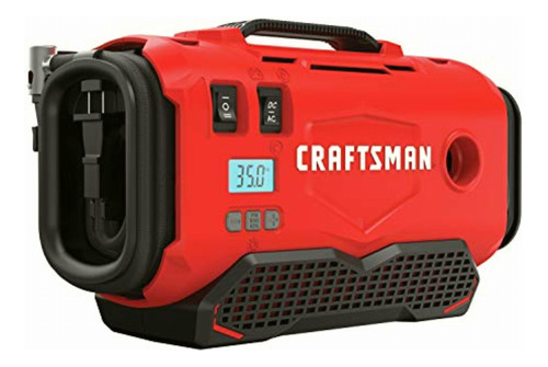 Craftsman V20 Inflador Solo Herramienta (cmce520b), Rojo