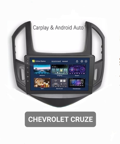 Radio Multimedia Chevrolet Cruze 2gb Android 10 + Camara Hd 