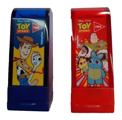 Apontador C/ Depósito Escolar Tris Toy Story C/ 18 Unidades