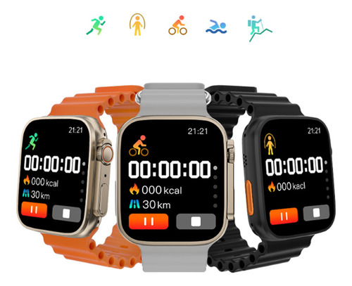 Reloj Deportivo Smartwatch Con Decodificador De Pomo