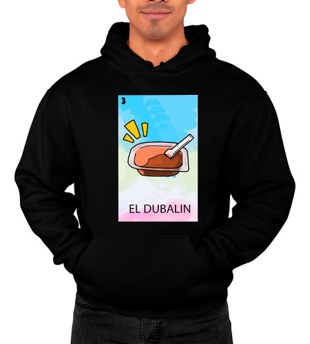 Sudadera Estampada Loteria Nuevas Cartas El Dubalin