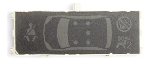 Display Teto Cinto 9664644180 Citroen C5 2.0 16v 2010. (Usado)