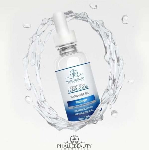 Imagen 2 de 3 de Serum Facial Aclarador Premium Niacinamida 10% , 30ml