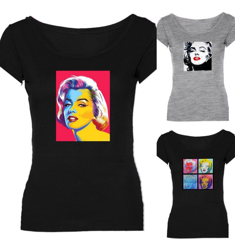 Remeras Marilyn Monroe Cultura Pop Retro *mr Korneforos*