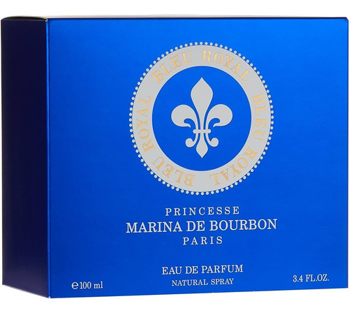 Princesse De Bourbon Paris Bleu Royal 100ml Eau De Parfum