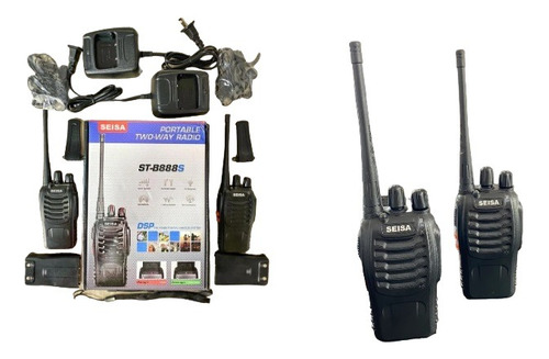 Radio Walkie Talkie Seisa St B888s Promedio 2km