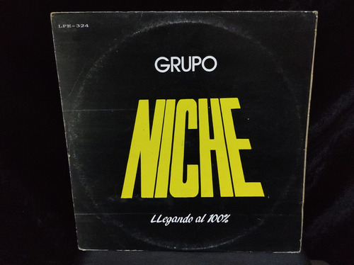 Grupo Niche Llegando Al 100% Vinilo,lp,acetato Imp