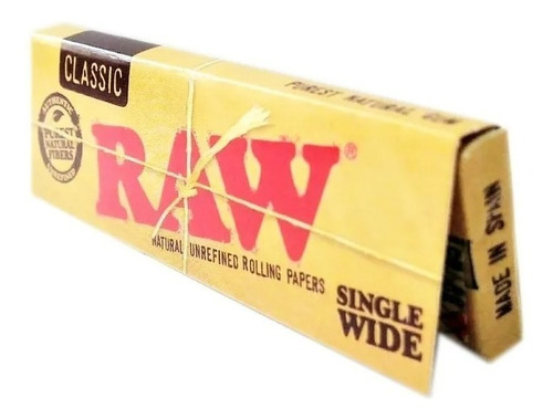 Raw Classic #9 Cuero Para Armar [1 1/4] Papel De Fumar