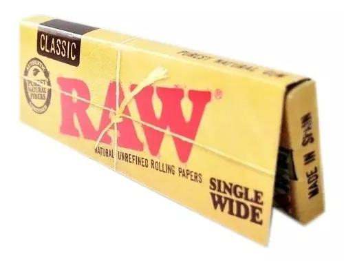 raw classic #9 cueros papel para fumar - fuegoverde shop