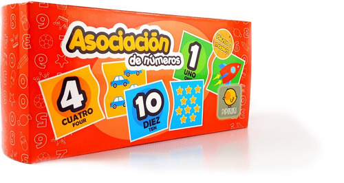 Juego De Asociación De Números De Madera Pipikuku