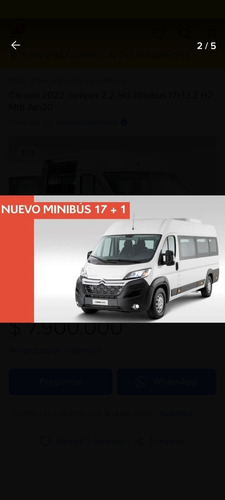 Imagen 1 de 8 de Citroën Jumper Minibus 17 + 1 L4h2