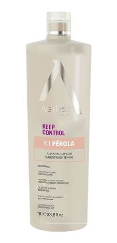 Escova Progressiva Alisante Perola K1 Sem Formol 1kg Agilise