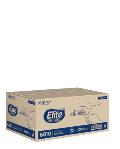 Papel Higiénico Elite Profesional Fluido Céntrico 6810