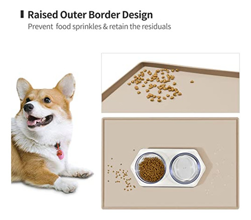 Mantel Individual De Silicona Para Cuencos Para Mascotas, Im
