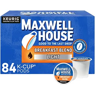 Breakfast Blend Light Roast K-cup Coffee Pods (84 Ct Bo...