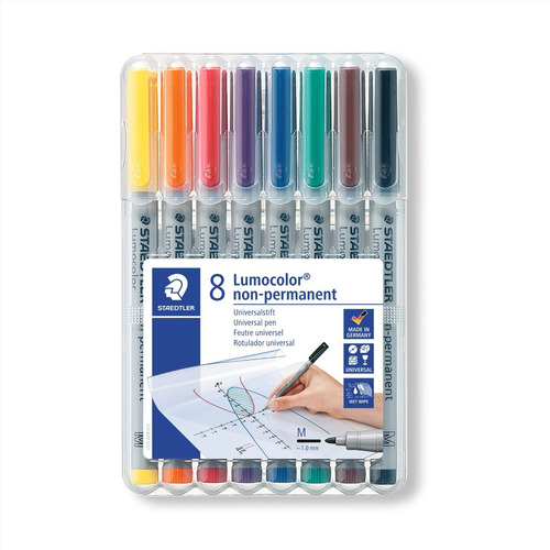 Lumocolor Non-permanent Punta Media | Staedtler X8