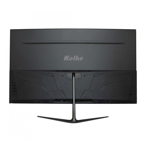Imagen 3 de 3 de Monitor gamer curvo Kolke KES-500 led 27" negro 100V/240V
