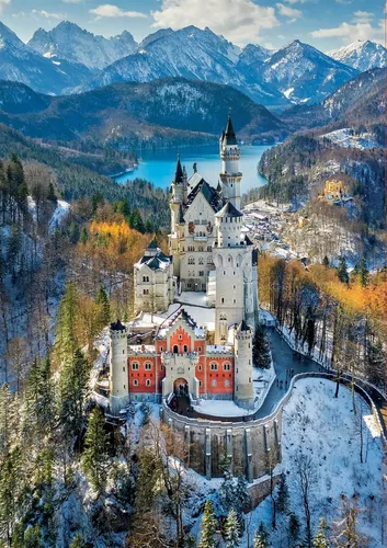 Rompecabezas 1000 De Neuschwanstein Educa