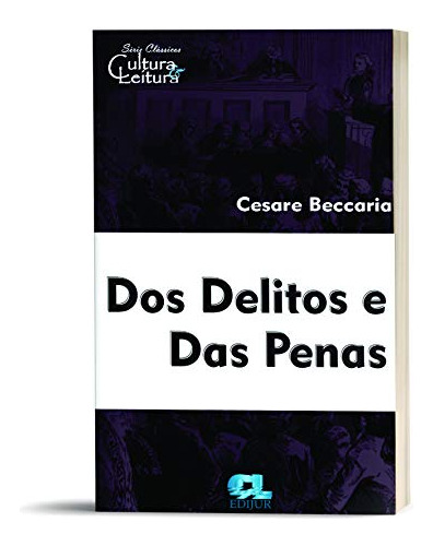 Libro Dos Delitos E Das Penas De Cesare Beccaria Edijur