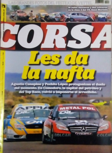 Corsa 2060 Top Race En Conodoro Rivadavia,gano Canapino