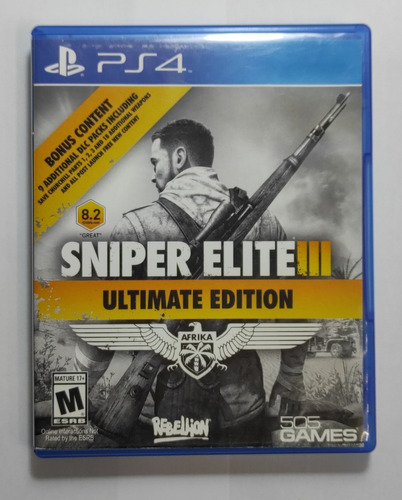 Sniper Elite Iii Ultimate Edition  Ps4  Usado