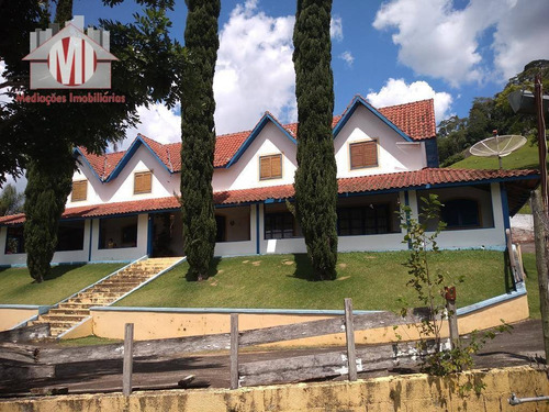 Imagem 3 de 30 de Linda Chácara Com 5 Dormitórios, Piscina, Excelente Localização, Vista Deslumbrante, À Venda, 8300 M² Por R$ 780.000 - Rural - Socorro/sp - Ch0359