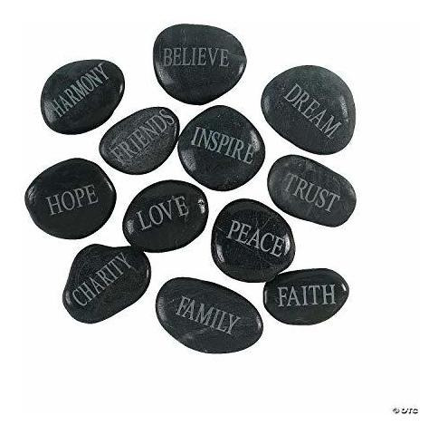 Fun Express Faith Stones With Inspirational Words Ene6v