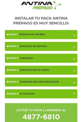 Pack Antina Prepago Television Digital Hd - Nuevo!!!