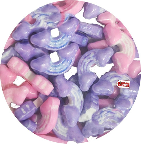 Granas Arcoíris Nube Sprinkles Drops X10gr Pastel - Cc