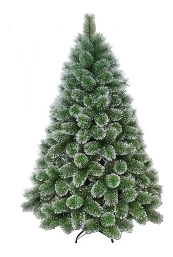 Árvore Pinheiro De Natal Luxo Verde E Neve 2,10m 566 Galhos | Parcelamento  sem juros