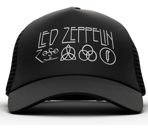 Gorra Trucker Rock Led Zeppelin - Zoso