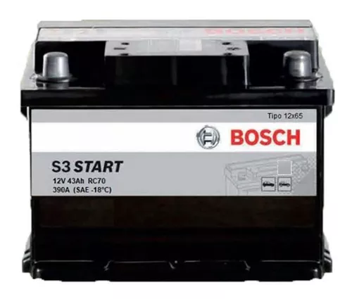 Bateria 12x65 Bosch S3-43d Peugeot 308 Hdi 1.6 Hdi 110 112cv