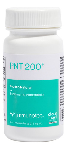 Immunotec Pnt-200 | Suplemento Alimenticio Antiéstres