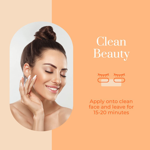 Clear Beauty Parches De Vitamina C Y Colgeno Para Debajo De