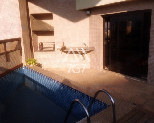 Penthouse Vranda Gourmet Com Piscina E Churrasqueira. - Ap10707 - 34645557